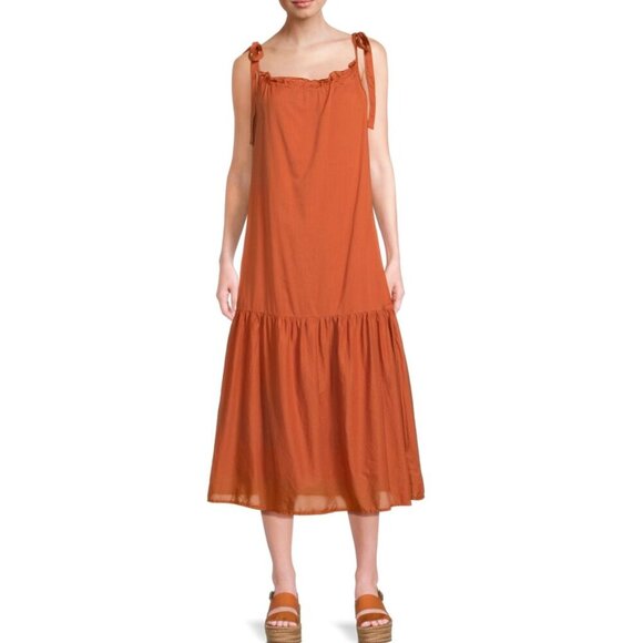 New w/Tags - Nation LTD- Sequoia Voluminous A-Line Maxi Dress in Rust, size XXL - Picture 16 of 16